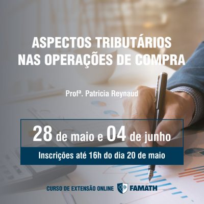 ASPECTOS TRIBUTÁRIOS NAS OPERAÇÕES DE COMPRA